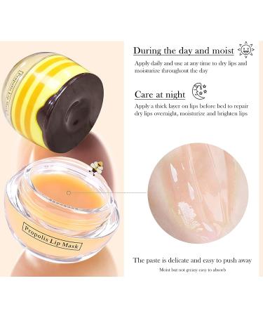 FREEORR Bee Balm Lip Balm Set | Overnight Lip Mask for Repair & Hydration | Moisturizing, Exfoliating Lip Scrub | Prevent Dry, Chapped Lips - Buy Online on SooperMarket.com