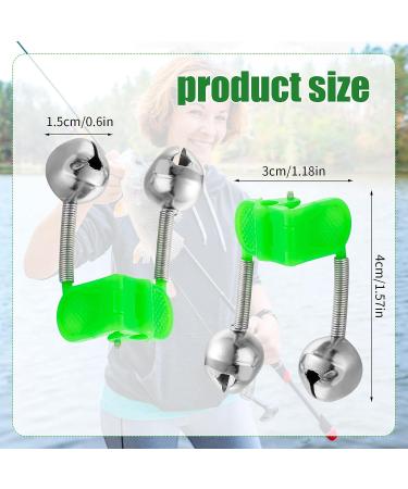 Honoson 200 Pcs Plastic Fishing Bells - Clip on Rod Alarm for Fish Bite Indicators - Buy Online on SooperMarket.com