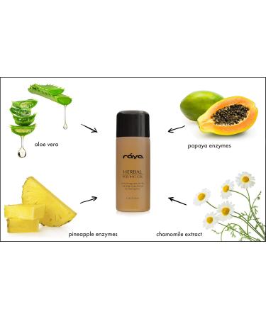 RAYA Herbal Facial Peeling Gel - Gentle Exfoliator for Oily Skin | Minimize Pores & Brighten Complexion | International Shipping Available - Buy Online on SooperMarket.com