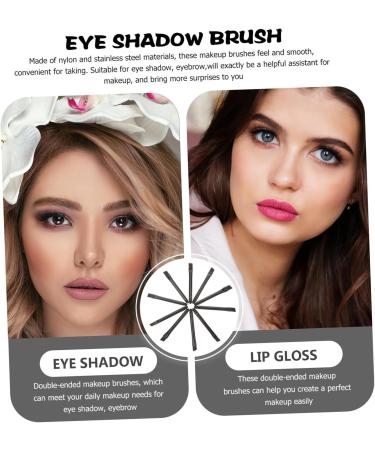 PLAFOPE 10 Pcs Eye Shadow Brush Makeup Brush Make up Applicators Cosmetic Brush Miss Makeup Tools Sponge - Buy Online on SooperMarket.com