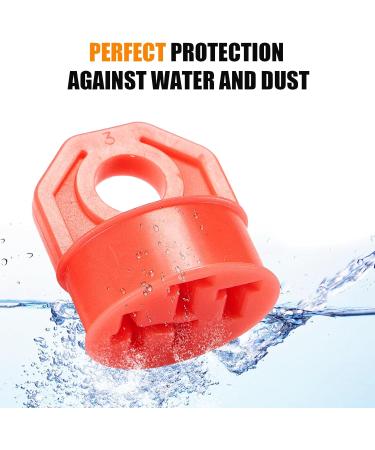 Esudo Contact Protection PIN Cover for Bosch E-Bike Battery | 3-Pack | Waterproof Dustproof & Corrosion Resistant Battery Cover Cap - Buy Online on SooperMarket.com