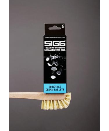 Sigg Bottle Clean Tablets - 20 Easy Cleaning Tablets for All Sigg Drinking Bottles | Quick & Effective Hand Washing Solution - Buy Online on SooperMarket.com
