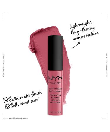 NYX Soft Matte Lip Cream in Montreal - Mauvey Pink Liquid Lipstick 0.27 oz - Buy Online on SooperMarket.com