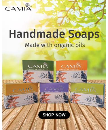 100% Organic Handmade Cedarwood Soap | Luxury Vegan Bath Soap | Natural & Cruelty-Free | Nourish & Cleanse Skin (4.2 Oz - Buy Online on SooperMarket.com