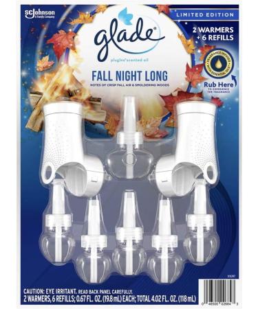 Buy S C Johnson Glade Plugins Fall Night Long - 2 Warmers & 6 Refills | International Shipping Available - Buy Online on SooperMarket.com