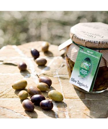 Italian Pitted Taggiasca Olive With Extra Virgin Olive Oil 260g
