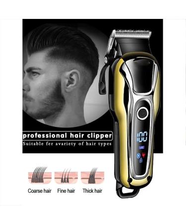 Professional Electric Hair Clipper for Men | LCD Trimmer & Shaver | International Shipping Available - Buy Online on SooperMarket.com