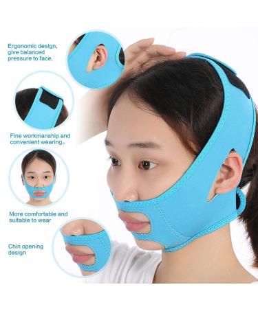 V Shaped Slimming Face Mask | Facial Slimming Strap for Women - Anti Wrinkle, Skin Lifting, Firming, Anti Aging - Buy Online on SooperMarket.com