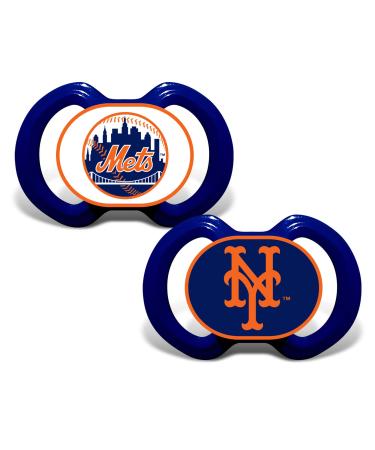 MasterPieces NYM2000: New York Mets Pacifier 2-Pack