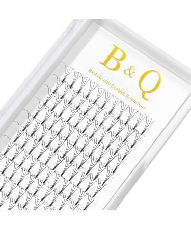 Pre Made Fan Eyelash Extensions 4D-0.10C-10-14Mix Short Stem Premade Fans Eyelash Extension B&Q LASH 3D 5D 7D Pre Made Russian Lashes 0.07 0.1 Premade Russian Volume Lashes (4D-0.10C 10-14Mix) 4D-C-0.10 10-14 MIX
