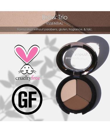 Bodyography Brow Trio Essential Powder - Define & Perfect Your Eyebrows | International Shipping Available - Buy Online on SooperMarket.com