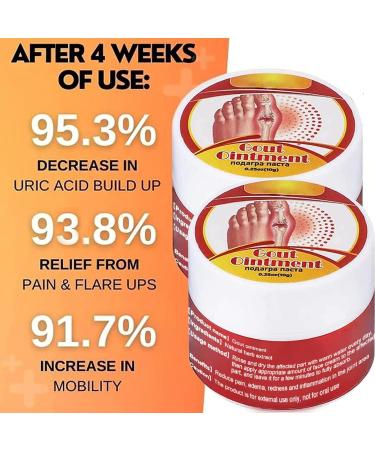 4Pcs Bunion & Joint Pain Relief Cream Set - Soothes Toe Stiffness, Gout, Cervical Spine & Knee Pain - Buy Online on SooperMarket.com