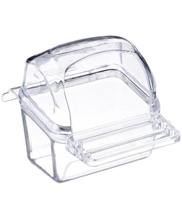 Prevue Pet Products BPV1219 1-Card Hooded Bird Cage Plastic Cup, Colors Vary