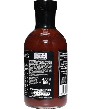 Jack Daniel Original BBQ Sauce 553g - Gluten-Free & Preservative-Free Barbecue Sauce - Buy Online on SooperMarket.com