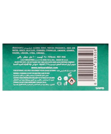Swiss Arabian Raaqi - Luxury Products From Dubai - Long Lasting Addictive Personal EDP Spray Fragrance - Seductive Signature Aroma - 3.4 Oz - Buy Online on SooperMarket.com