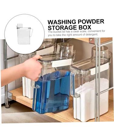 HAPINARY 3pcs Laundry Storage Box Laundry Bottle Tide Laundry Liquid Plastic Transparent - Buy Online on SooperMarket.com