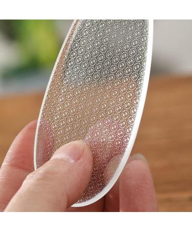 Foot Scrubber - Hard Skin Remover Nail File | Pedicure Tool Glass Foot File Pedicure Foot Buffer Foot Scraper for Soft Smooth Foot Foot Wash Board - Buy Online on SooperMarket.com