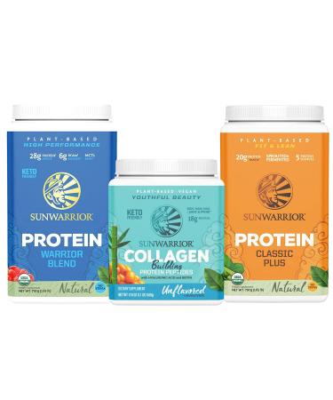 Sunwarrior Protein Classic Plus Plant Based Natural 1.65 lb (750 g)