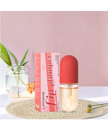 Lip Plumper Gloss Tin - Moisturizing and Fuller Lips Enhancer - Reduce Fine Lines - Watermelon Lip Care 5ml - Buy Online on SooperMarket.com