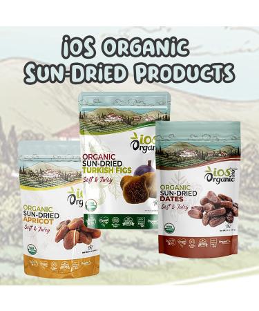 ORGANIC Sun-Dried Apricot - IOS Love Organic- | Purely Apricot - USDA Certified Organic Apricot  NO Added Sugars  Sulfurs or Preservatives | NON-GMO  VEGAN  & KOSHER - Buy Online on SooperMarket.com
