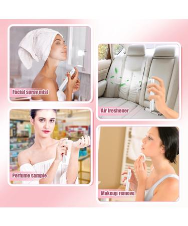 SelfTek 15 Pack Mini Spray Bottles - 10ml Refillable Perfume Travel Spritzer with Funnels - Ideal for International Shipping - Buy Online on SooperMarket.com