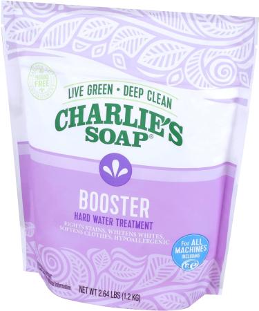 Charlie's Soap Booster & Hard Water Treatment (2.64 Lbs 2 Pack) - Natural Laundry Softener & Booster - Buy Online on SooperMarket.com