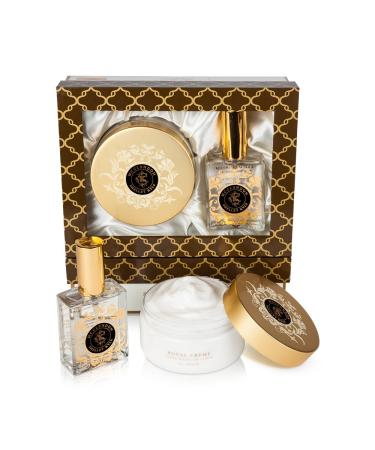 Shelley Kyle McClendon Royal Creme and Large Perfume Set