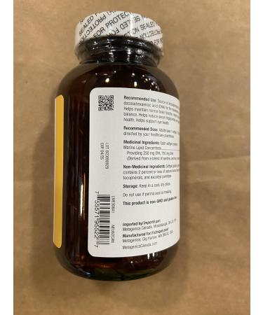 Metagenics - OmegaGenics Neuro 1000-60 Softgels - Buy Online on SooperMarket.com