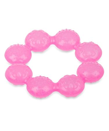Nuby IcyBite Soother Ring Teether - Soothing Teething Relief - Pack of 1 - Buy Online on SooperMarket.com