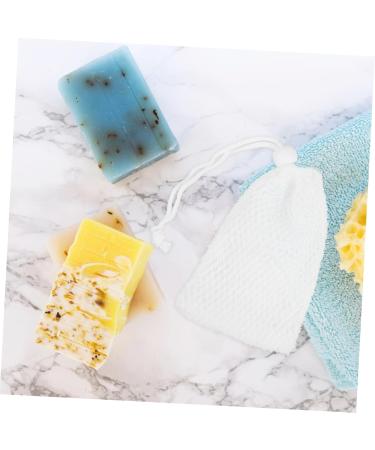 Baluue 1pc Soap Bag Handmade Soap Bath Scrubber for Body Fruit Soap Travel Organizer Bags Soap Saver Nylon - Buy Online on SooperMarket.com
