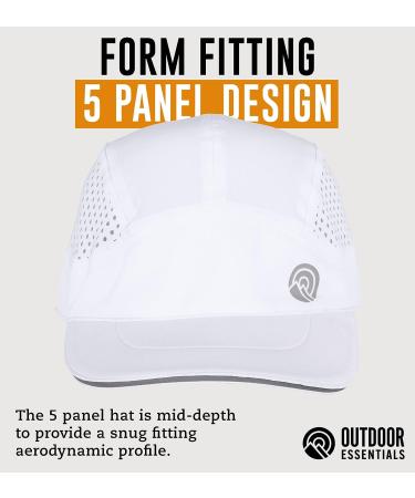 OutdoorEssentials Running Cap - UPF 50 Exercise Hat in White - Buy Online on SooperMarket.com