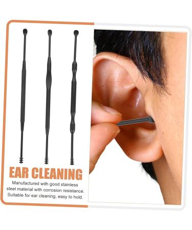 PLAFOPE Ear Pick Set Dual Use Ear Cleaner Brush and Wax Removal Stick for Home Portable Pumice Stone Accessory included - Buy Online on SooperMarket.com