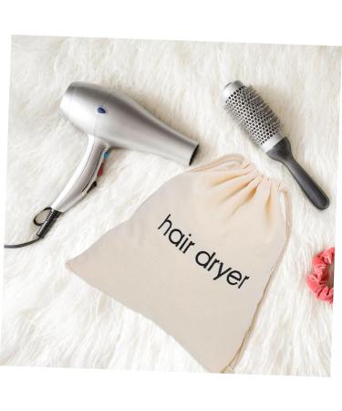 HAPINARY 2pcs Hair Dryer Storage Bag Toiletry Travel Hairdryers for Women Hair Dryer Drawstring Fabric Beige - Buy Online on SooperMarket.com