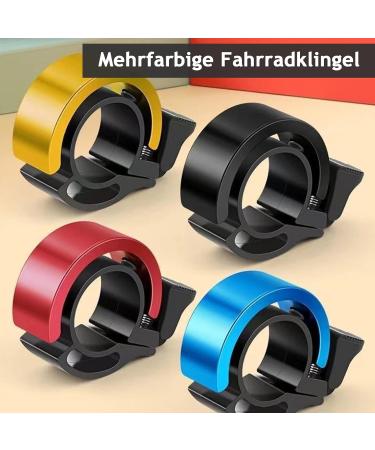 Funtery Bicycle Bell - 2 Pieces for Kids & Adults | MTB Racing Bike Bell | Fits 22-24 mm Handlebars - Buy Online on SooperMarket.com
