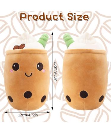 Guiffly Bubble Tea Plush Boba Toy Soft & Fluffy Cuddle Pillow for Kids and Adults - Buy Online on SooperMarket.com