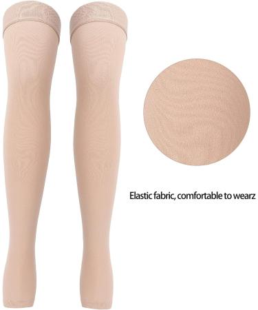 High Compression Breathable Elastic Compression Socks - X-Large Open Toe Stockings for Outdoor Sports - Buy Online on SooperMarket.com