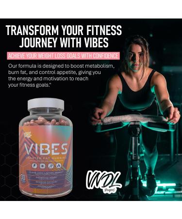 VNDL Fat Burner for Men & Women Suppressant Pills with Ashwagandha Green Tea & Rhodiola Rosea for Metabolism Booster - Achieve Fitness Goals with Third-Party Tested Chromium Picolinate-120 Capsules - Buy Online on SooperMarket.com