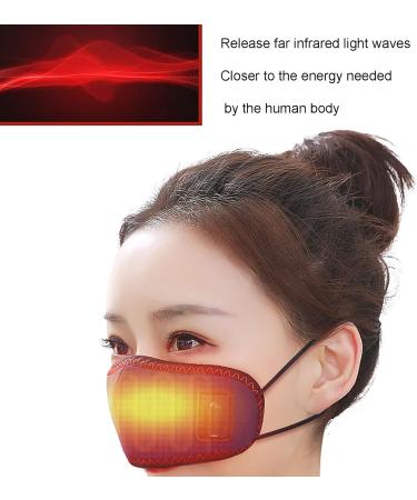 Shop Heated Nose Cover - 3 Gears Hot Compress Soft Warm Nose Mask for Snoring Relief | Ideal for Home & Office - Buy Online on SooperMarket.com
