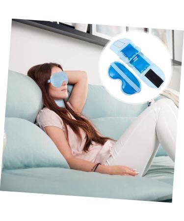PLAFOPE 1 Set Neck Wrap Eye Mask Set Night Mask Anti-fatigue Eye Cooling Gel Eye Masks Gel Headache Headband Gel Pad Sleep Blindfold Cosmetology Kit Ice Eye Patch Cold Compress Eye Suede - Buy Online on SooperMarket.com