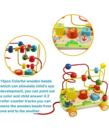 Nuheby Motor Skills Cube & Loop Toy for 1 Year Olds | Enhance Learning & Development | International Shipping Available - Buy Online on SooperMarket.com