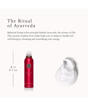 RITUALS Ayurveda Foaming Shower Gel - Sweet Almond Oil & Indian Rose - 6.7 Fl Oz - Buy Online on SooperMarket.com