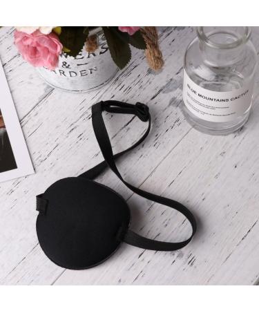 YOOJOO Adjustable Concave 3D Foam Eye Patch for Lazy Eye Amblyopia & Strabismus - Black - Buy Online on SooperMarket.com