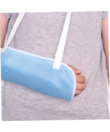 Anneome Children's Arm Sling Children Arm Sling Shoulder Immobilizer Sling Suspenders for Arm Brace Net 50X27CM Sky-blue - Buy Online on SooperMarket.com