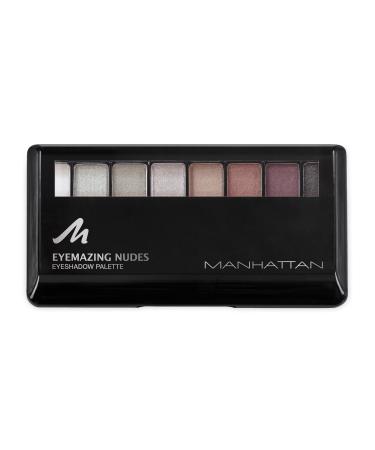 Manhattan Eyemazing Nudes Eyeshadow Palette eye shadow color 200 Shades 1 pack (1 x 9 g) 200 Shades 1 pack (1 x 9 g)