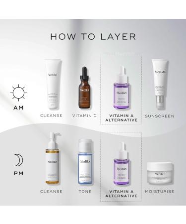 Medik8 Bakuchiol Peptides - Retinol Alternative Peptide-Infused Serum - 1.25% Bakuchiol - Plant-Based Retinol Alternative - 30ml - Buy Online on SooperMarket.com