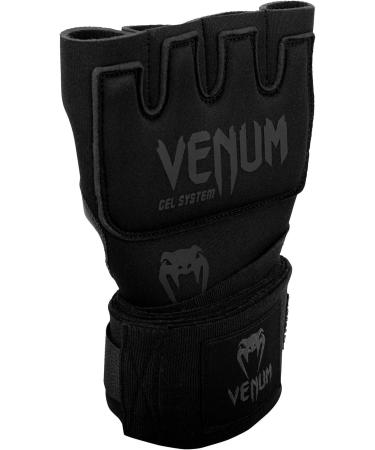 Venum Kontact Gel Glove Wraps - Black/Black, One Size | Shop Now - Buy Online on SooperMarket.com