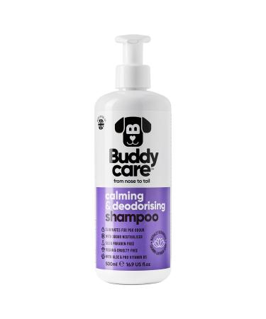 Soothing & deodoring shampoo from Buddycare - Lavendelding Dog Hampoo - with aloe vera and pro -vitamin B5 (500ml) soothing and resembled 500ml