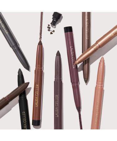 LAURA GELLER NEW YORK Kajal Longwear Kohl Eyeliner Pencil | Deep Black with Caffeine | Smooth & Blendable Makeup - Buy Online on SooperMarket.com