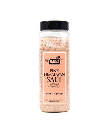 40 oz Himalayan Pink Salt Ground/ Sal Rosada de Himalaya Kosher