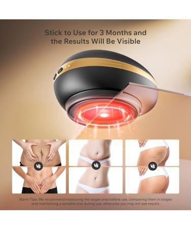Depsoul Body Massager Professional Handheld Massager 2 in 1 Cordless Electric Massager with 2 Modes 3 Levels for Belly Waist Arm Leg Butt Black - Buy Online on SooperMarket.com